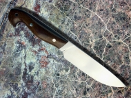 Нож Легионер-сталь Х12МФ, фибра, эбонит.